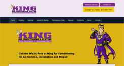Desktop Screenshot of kingairinc.com